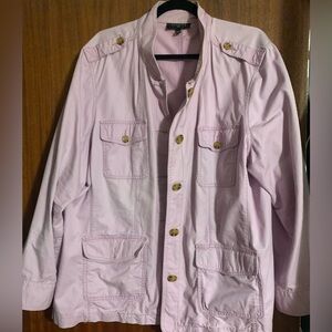 Talbots Plus Size Lavender Jacket